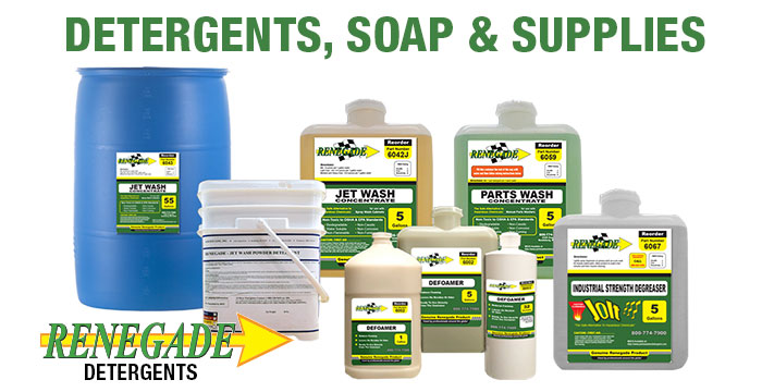 Renegade Parts Washer and Detergents Online Store