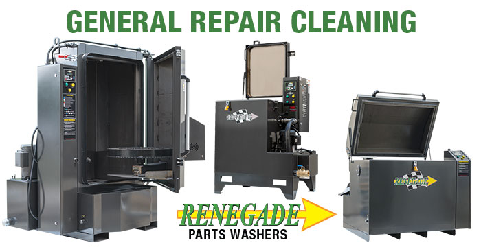 Renegade Parts Washer General repair cleaning built tough