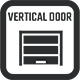 Vertical Door Icon